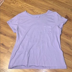 Purple oversized XL hanes shirt